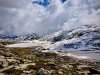 Hè u n splendore : u Lavu di Ninu cun nuli bianchi, neve bianchissima è terra chì pare cusì umule!