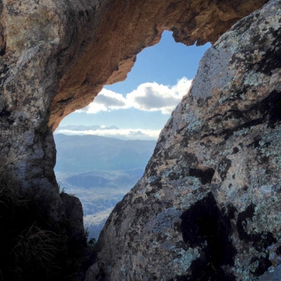 È po quì, una vista da sonniu...