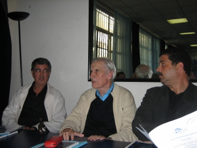 José MONLEON trà Ahmed MASSAIA (Maroccu) è Habib BEL HEDI (Tunisia) José MONLEON trà Ahmed MASSAIA (Maroccu) è Habib BEL HEDI (Tunisia)