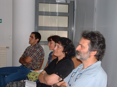 D.Gambini, Pasqualina Pergola et d'autres enseignants participant au séminaire D.Gambini, Pasqualina Pergola et d'autres enseignants participant au séminaire
